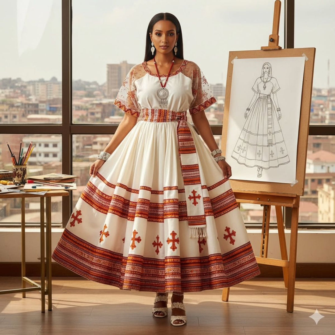 ✨How to wash Ethiopian traditional clothes? ✨ #3/4 - Kaba Store