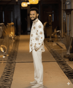 Regal Ethiopian Prince: Traditional Men's White & Gold Embroidered Suit | ETH_M - 0001Men's WearKaba StoreKaba StoreXSEthiopian Traditional Men's White & Gold Embroidered Suit Ethiopian Men's Suit Habesha Suit Ethiopian clothing Habesha clothing 