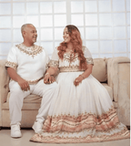🌟 Elegant Ethiopian Family Ensemble – Coordinated White & Gold Traditional Attire for Special Occasions| Family Matching| ETH - GM_0001Group MatchingKaba StoreKaba StoreXS🌟 Elegant Ethiopian Family Ensemble – Coordinated White & Gold Traditional Attire for Special Occasions| Family Matching| ETH - GM_0001