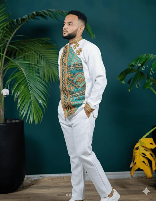 Elegant Ethiopian Traditional Men's Attire | Top wear | ETH_M - 0004Men's WearKaba StoreKaba StoreXSAll agesElegant Ethiopian Traditional Men's Attire | Top wear | ETH_M - 0004