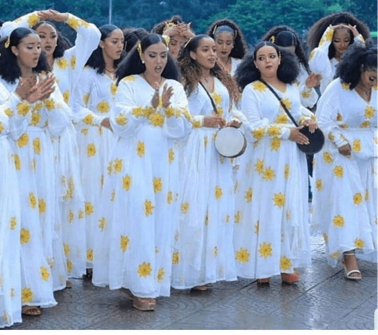 🌟 Enkutatash Celebration Habesha Kemis – Festive Ethiopian New Year Dresses with Daisy Embroidery | ETH - NY - W - 0001Ethiopian New YearKaba StoreKaba Store1XSAll agesCustomizable🌟 Enkutatash Celebration Habesha Kemis – Festive Ethiopian New Year Dresses with Daisy Embroidery | ETH - NY - W - 0001