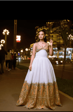 Luxury Habesha Kemis – Contemporary Sleeveless Evening Gown with Bronze & Gold T'el'e't Embroidery | ETH_W - 0007Women'sKaba StoreKaba Store1XSAll agesCustomizableLuxury Habesha Kemis – Contemporary Sleeveless Evening Gown with Bronze & Gold T'el'e't Embroidery | ETH_W - 0007