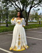 ☀️🌟 Title: Golden Dawn: The Sunny Yellow Tilet Kemis | ETH_Wm - 0011Women'sKaba StoreKaba StoreXSAll agesCustomizable☀️🌟 Title: Golden Dawn: The Sunny Yellow Tilet Kemis | ETH_Wm - 0011