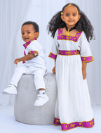 Habesha Heritage Children's Traditional Ethiopian Attire | ETH_Kid - 0003Children 0–14 yrKaba StoreKaba StoreHabesha Heritage Children's Traditional Ethiopian Attire | ETH_Kid - 0003